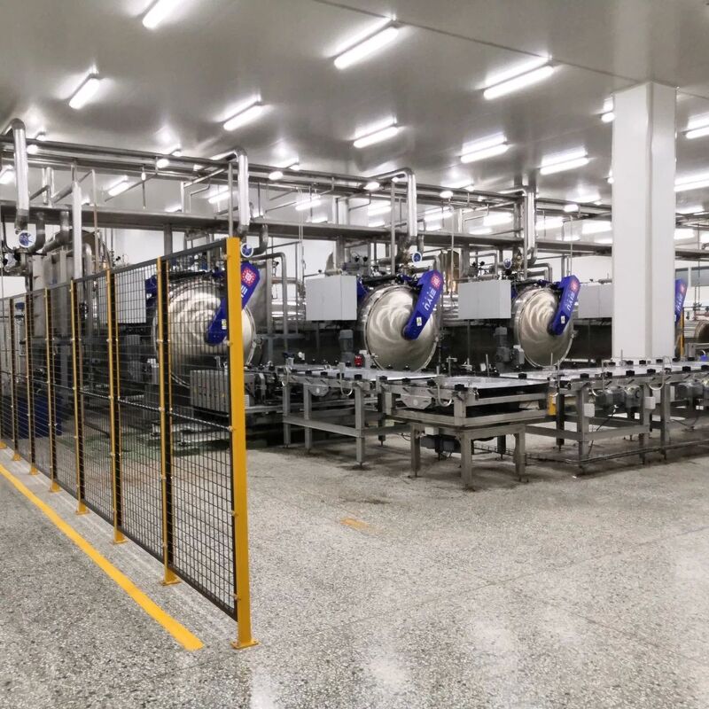 Fully Automatic Double Door Water Spray Sterilization Retort Autoclave with SUS304 Stainless Steel Construction