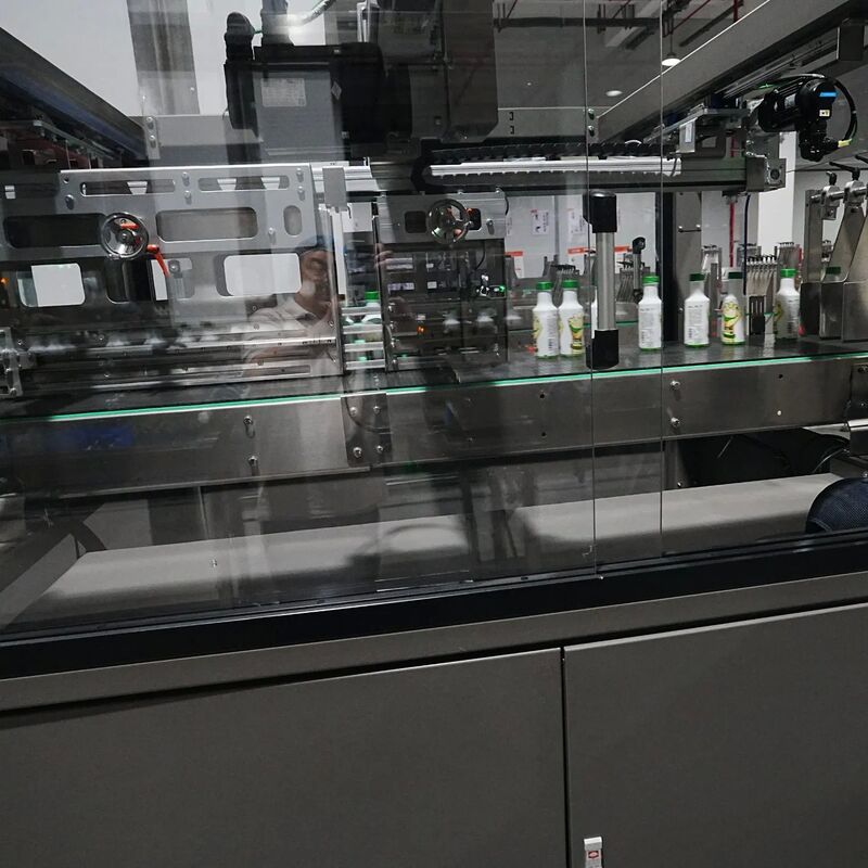 Fully Automatic Secondary Packaging Machine with Modular Design for High-Speed Beverage Packaging and Energy Efficiency