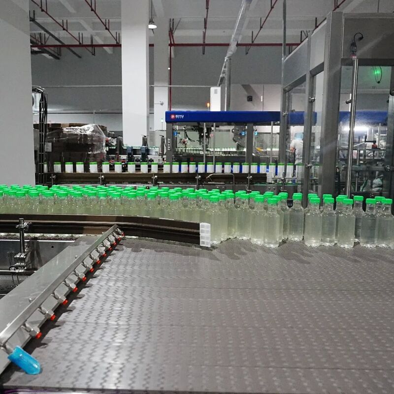 Máquina de embalaje de bebidas totalmente automatizada con más de 200 botellas por minuto