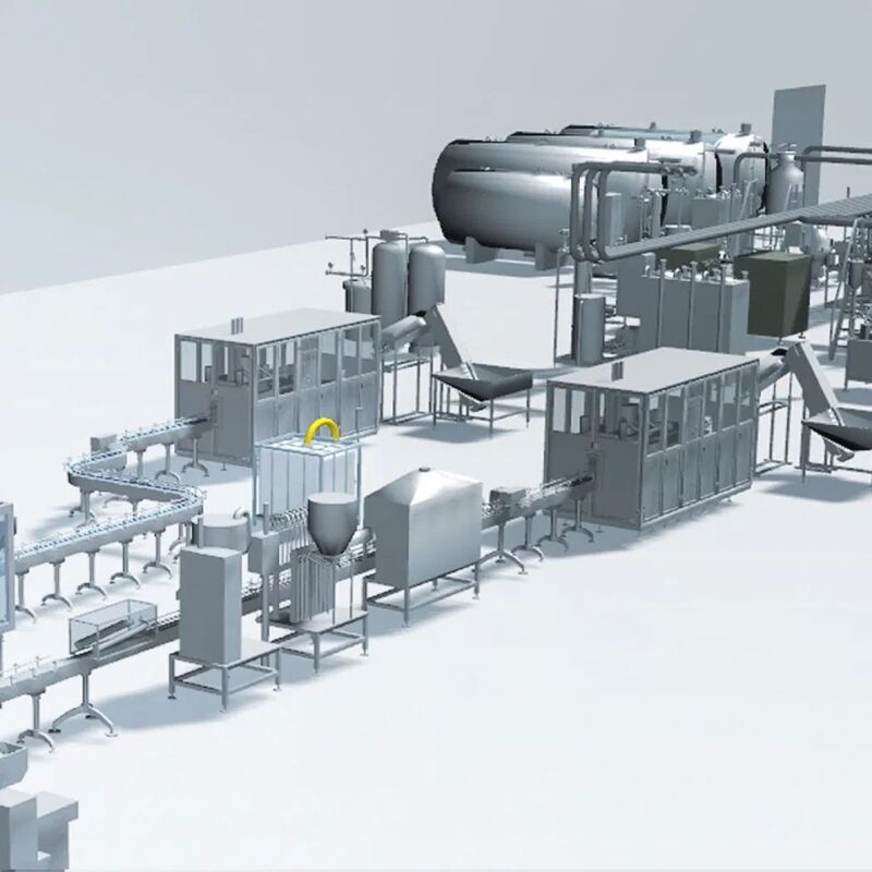 Automatic Carbonated Beverage Production Line with 12000-60000bottles/Hour Capacity and Stainless Steel 304 Construction Featuring Siemens PLC