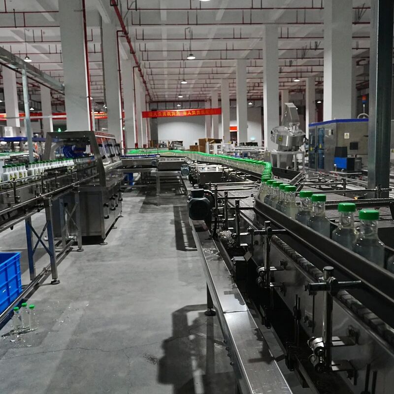 Fully Automatic Beverage Packaging Machine with 200+ Bottles per Minute Modular Design and Robotic Palletizing