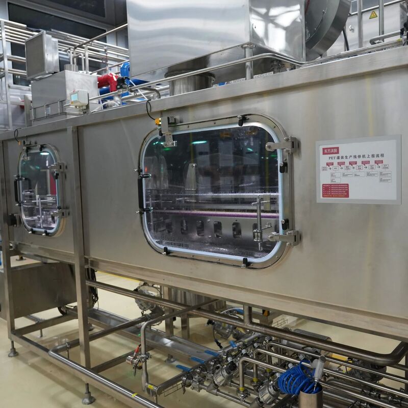 Fully Automatic High Capacity SUS304 Beverage Production Line for Salt Soda Packaging