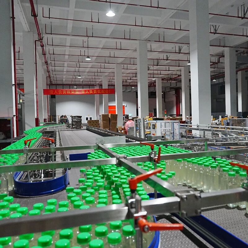 Fully Automatic High Capacity SUS304 Beverage Production Line for Perrier and Energy Drinks