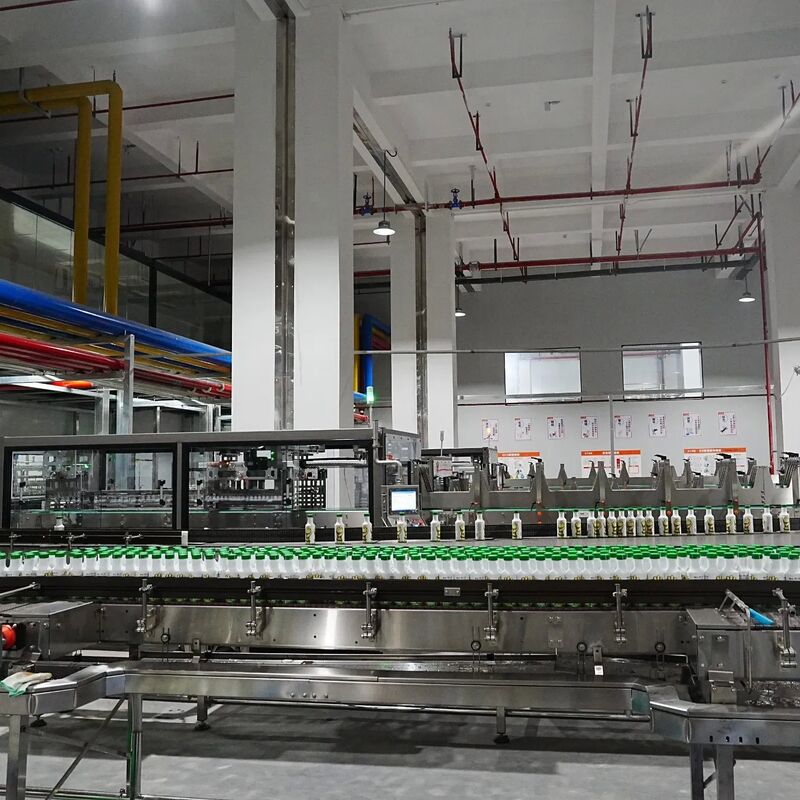Fully Automatic High Capacity SUS304 Beverage Production Line for Juice and Energy Drinks