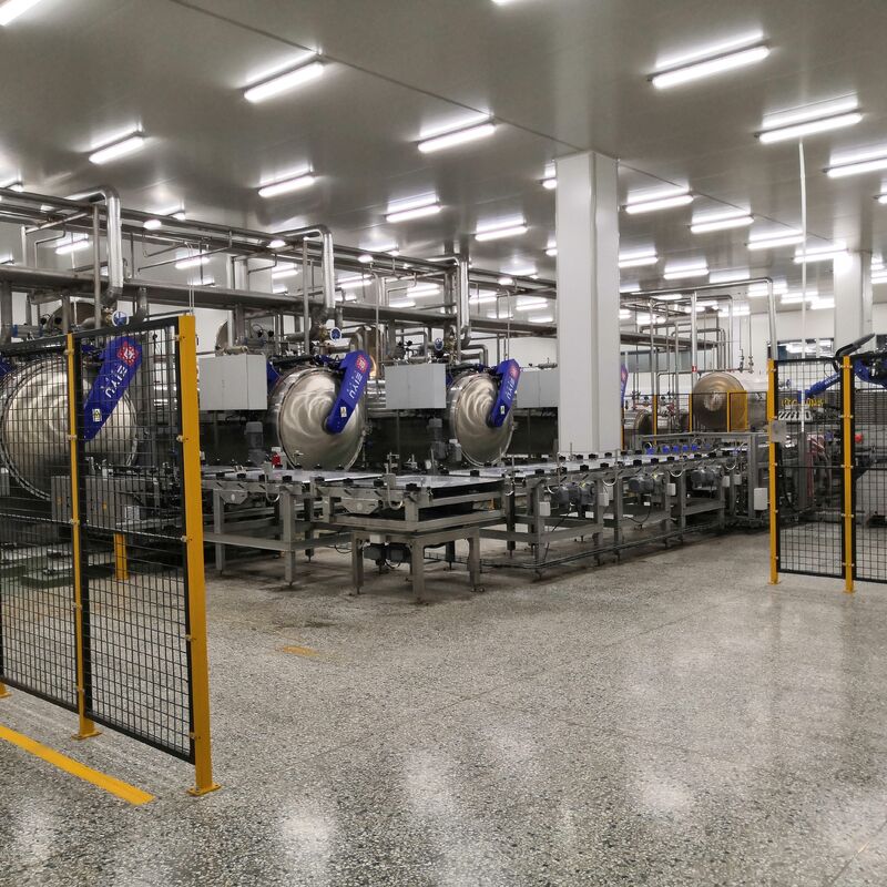 Fully Automatic Sterile Production Line with ISO 5 to ISO 8 Cleanroom and 6,000-48,000 bottles/hour Output