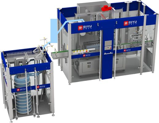 ODM Bottle Sleeve Hot Melt Labelling Machine 24000BPH