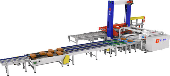 Automatic Dual Channel Gantry Beverage Palletizer Machine 150carton/Minute ODM