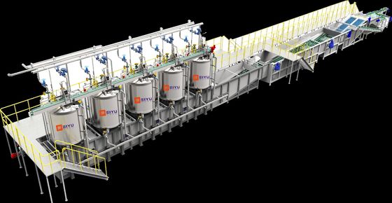 Double Door Pasteurization Sterilization Retort Hydraulic Cylinder
