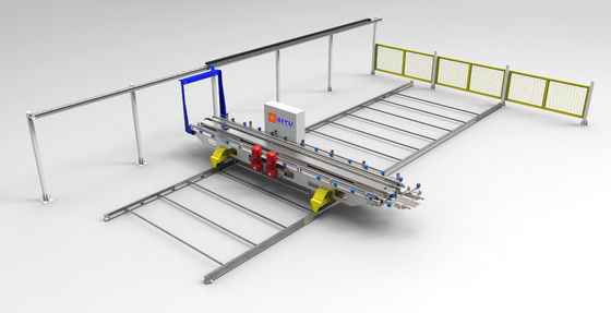 Automatic Juice Drinking Water Packing Machine Loading And Unloading Cage System