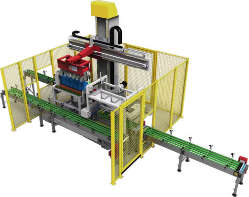 Bottle Barreled Water Case Packer Machine For Food Production Line