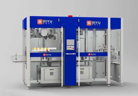 SUS304 Hot Melt Glue Labeling Machine Automatic Beer Can Shrink Sleeve Applicator