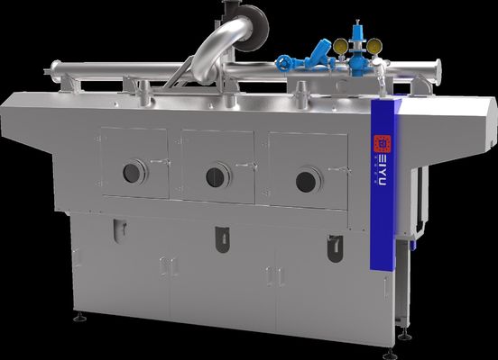 蒸気熱縮小オーブン 熱溶けオップスリーブラベルリングマシン