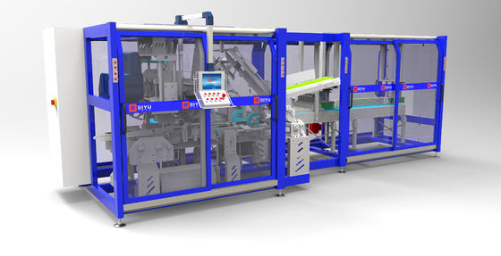 220V Side Push Wrap Around Cartoner Packer Machine 1000L/Min