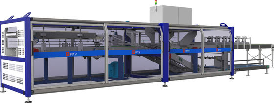 Low Speed Wide Side Wrap Around Case Packer Machine 36000BPH