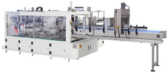 Automatic Carton Wrap Around Packer For Horizontal Corrugated Box 12kw