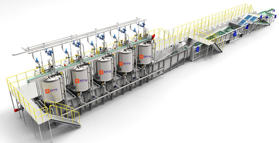 Vertical Continuous Crateless Canning Sterilization Retort System Automated