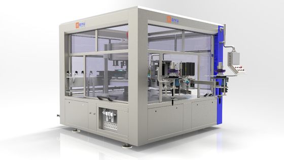 36000BPH Hot Glue Labeler Self Adhesive Labelling Machine For Bottled Water Production Line