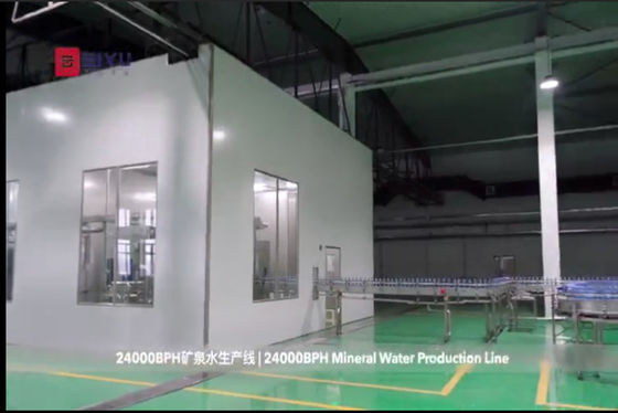 Back End 520ml Mineral Bottle Water Packaging Machine 28000BPH