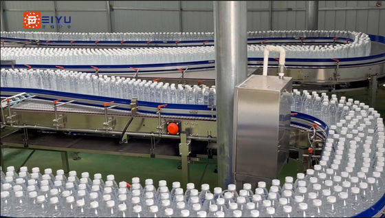 48000BPH Purified Mineral Bottle Water Packaging Machine PET plastic