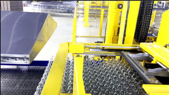 Small Beverage Glass Bottle Juice Packaging Machine Line Double Grape 24000BPH