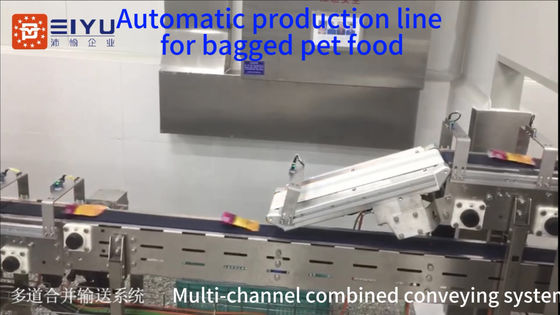 Doypack Pouch Pet Food Packing Machine Production Line Fully Automatic