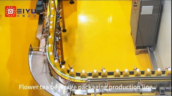 Flower Tea Packing Machine Automatic Beverage Packaging Equipment OEM