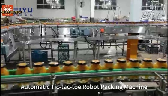 High Speed Auto Case Packing Equipment Tic Tac Toe Robot Packer