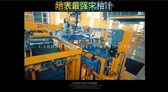6-layer Double-channel Gantry Palletizer Per Minute For Grapefruit Juice Beverage Production Line