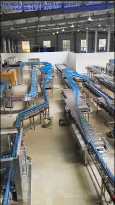 Newly Launched 45,000 Bottles Per Hour Bottled Water Production Line In Yunnan Province Customer Site