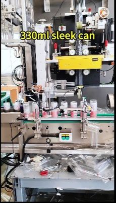 The Fully Automatic Can Sleeve Labeling Machine Was Tested In Workshop And Exported To Indonesia
