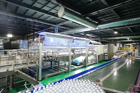 ODM Automated 80 Packs Per Hour Heat Shrink Film Packaging Machine Packer Shrink Wrap Machine For Bottled Water Production Line