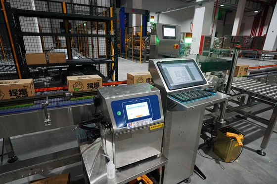 High-Speed Carton Inkjet Printer & Inspection Machine For 18,000 BPH Beverage Aseptic Lines